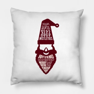 Santa Clause Christmas Sayings Pillow