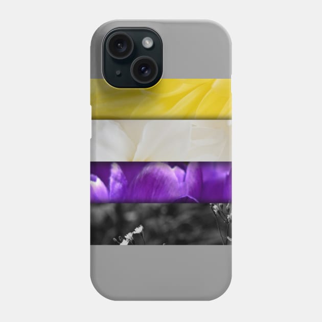 Non binary nature Phone Case by Caliel