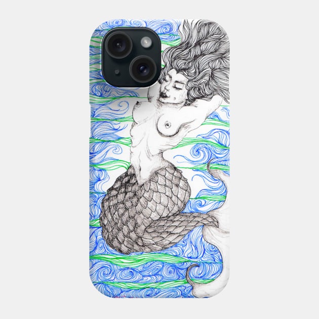 A Divine Abyss Phone Case by Art of V. Cook