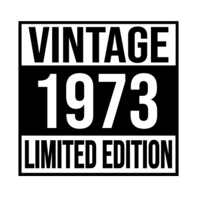 Vintage 1973 50th Birthday Shirt by JasonShirt