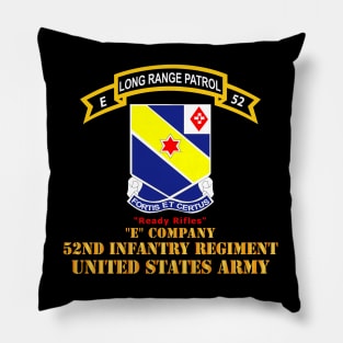 E Co 52nd Infantry - LRP - Ready Rifles Pillow