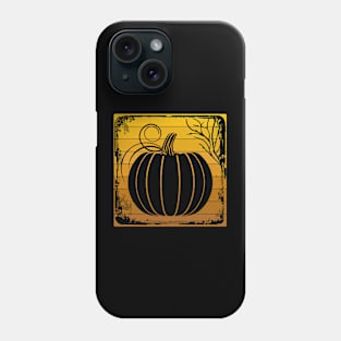 Halloween retro pumpkin Phone Case