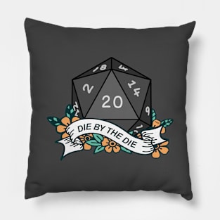 D20 Dice Roll Pillow