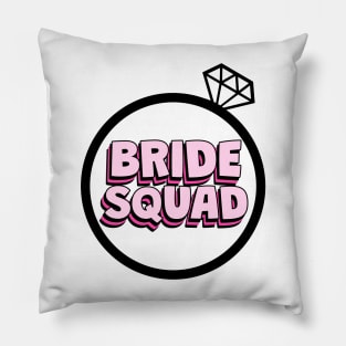 BRIDE Squad Bachelorette Pillow