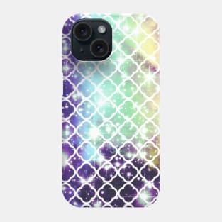 Space Quatrefoil Pattern Phone Case