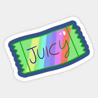 Juicy Sticker for Sale by Lukish