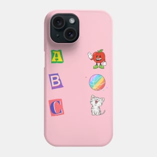 Basic Baby Learning of Letters Phone Case