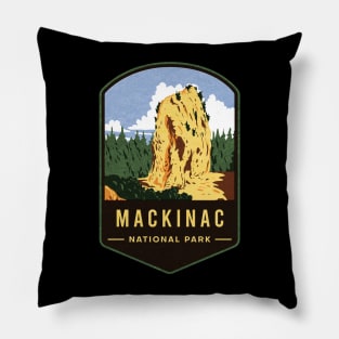 Mackinac National Park Pillow