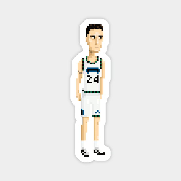Tom Gugliotta Magnet by PixelFaces