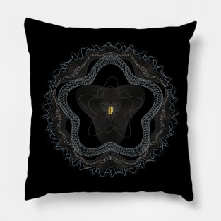 Guilloche design Pillow