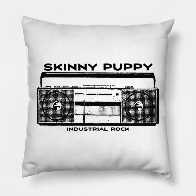 Skinny Puppy Pillow by Rejfu Store