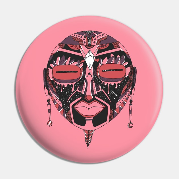 Ambrose African Mask 2 Pin by kenallouis