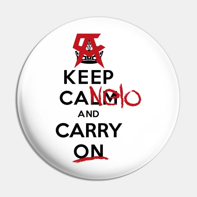 Keep Canelo and Carry On - Boxeo Mexicano Pin by Estudio3e