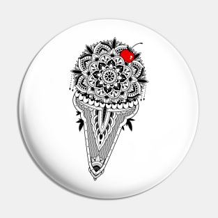 Sacred Ice Cream Pin