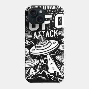 UFO Attack Phone Case