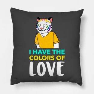 Colors of love Pillow