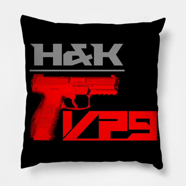 HK VP9 Pillow by Aim For The Face