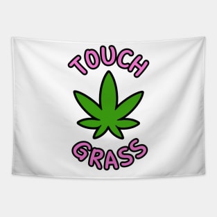 Touch Grass Tapestry