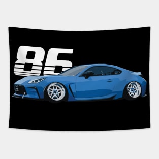 stanced gr86 neptune blue - Keiichi Tsuchiya brz Tapestry