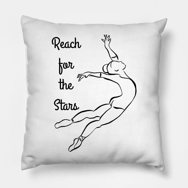 Reach for the stars Pillow by MamaODea