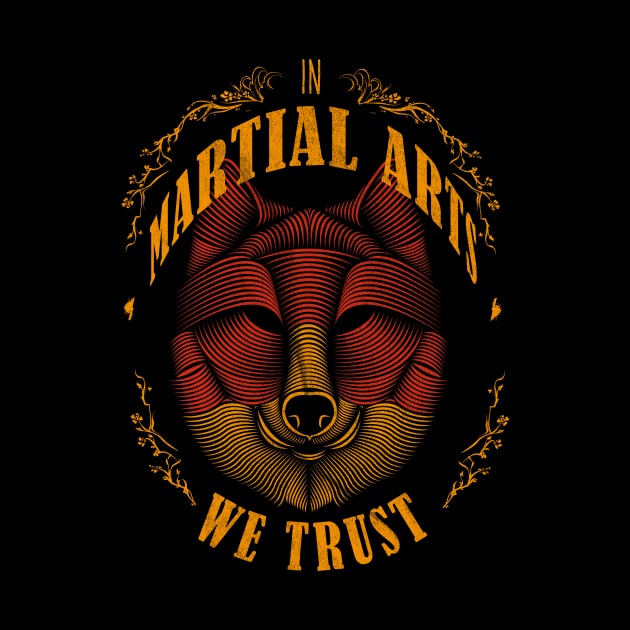 In Martial Arts we trust: MMA fighter by OutfittersAve