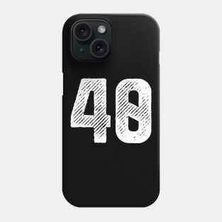 Rough Number 40 Phone Case