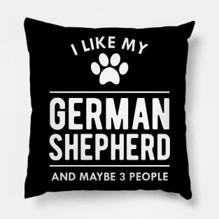 German Shepherd - I like my german shepherd Pillow