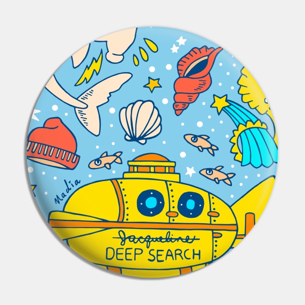 Team Zissou Pin by Nadia D