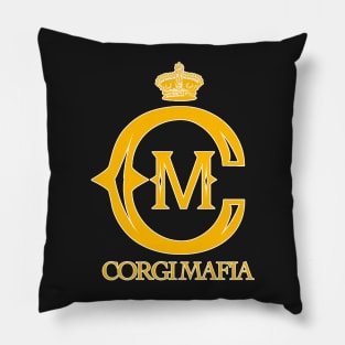 The Corgi Mafia Insginia Pillow