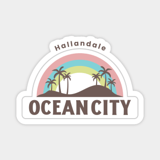 Hallandale Beach Ocean City Magnet