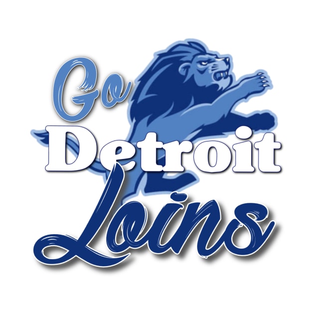 detroit lions by Light Up Glow 