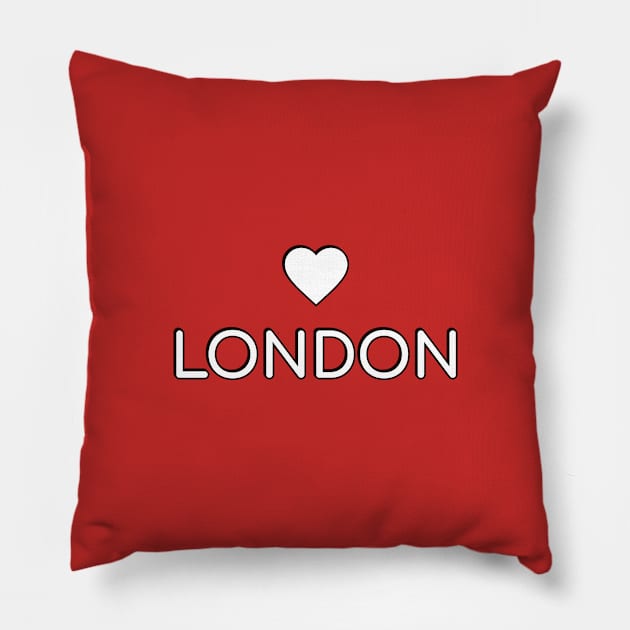 I love London Pillow by brightnomad