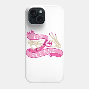 Lich Please Phone Case