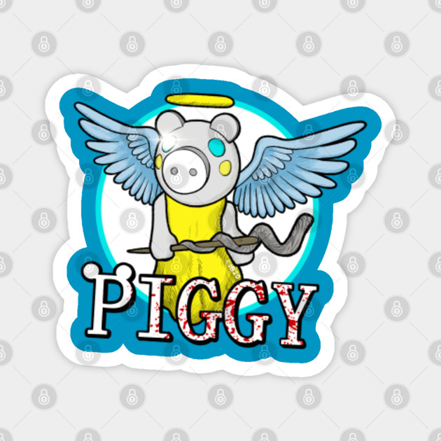 Angel Piggy Roblox Magnet Teepublic Uk - roblox angel