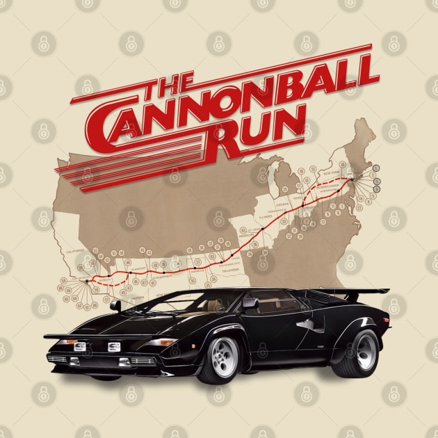 The Cannonball Run by darklordpug