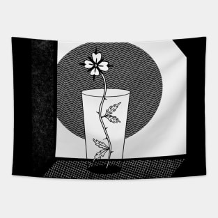 WALLFLOWER 80s Deco Tapestry