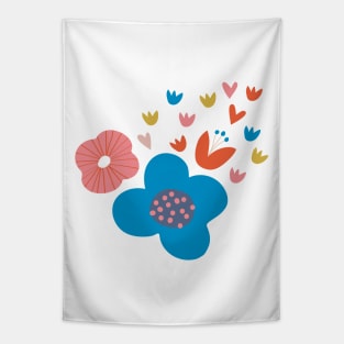 Beautiful Flowers Tapestry