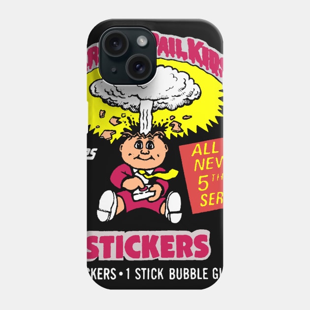 Garbage Pail Kids Series 5 Wrapper Phone Case by TheObserver