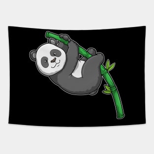 Panda with Bamboo Tapestry