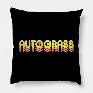Retro Autograss Pillow