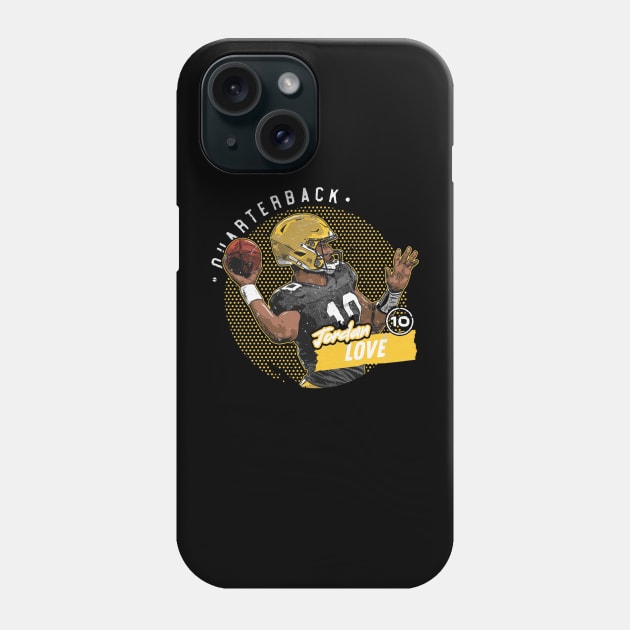 Jordan Love Green Bay Dots Phone Case by danlintonpro