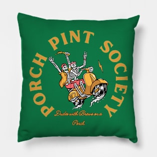 Porch Pint Society Pillow