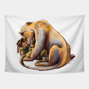 The Yellow Lion Tapestry