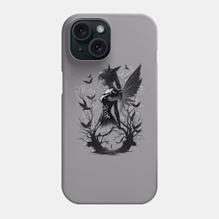 The Girl On The Shadows Phone Case