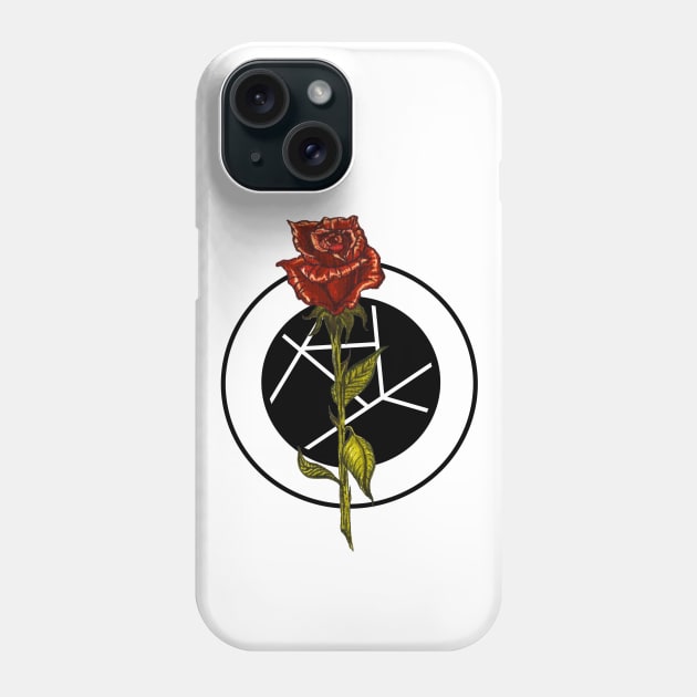 Geometric Rose Phone Case by Earthy Fauna & Flora