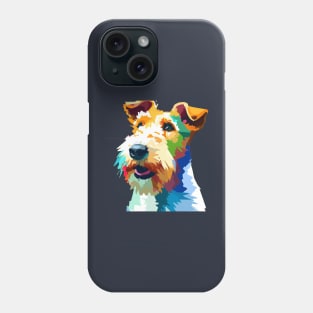 Wire Fox Terrier Pop Art - Dog Lover Gifts Phone Case