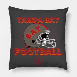 Tampa Bay Buccaneers Vintage Style Pillow