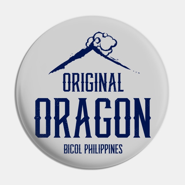 The Original Oragon Bicol Philippines (Blue) Pin by pinoytee