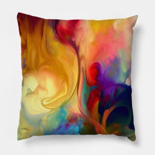 Color splash texture 2 Pillow