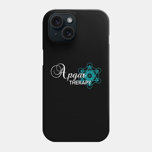 Apgar Therapy TEAL & WHT Phone Case by Little Love Co.